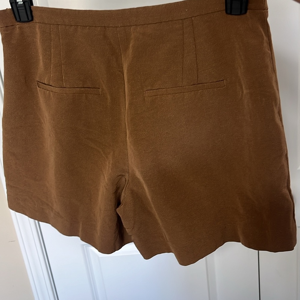 Vince Brown Women's high waisted Shorts - Picture 2 of 4